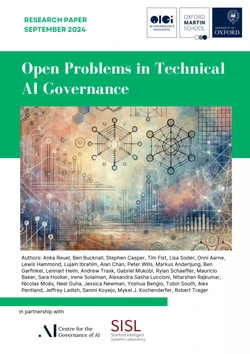 Image for Open Problems in Technical AI Governance