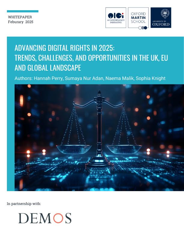 Image for Advancing Digital Rights in 2025: Trends, Challenges and Opportunities in the UK, EU and global landscape