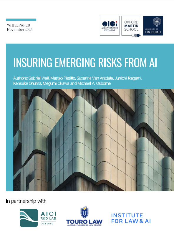 Image for Insuring Emerging Risks from AI